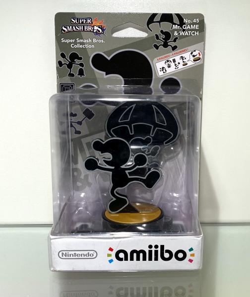 Amiibo Mr Game And Watch 45 Amiibo Ovp