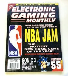 Electronic Gaming Monthly February 1994 NBA JAM ENGLISCH (Magazin)