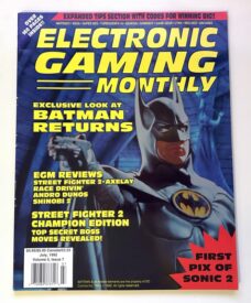 Electronic Gaming Monthly July 1992 Batman Returns ENGLISCH (Magazin)