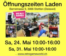 Öffnungszeiten Game-Shop (aktuell)