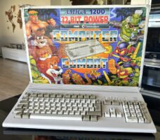 Amiga 1200 mit Games und Zubehör (Amiga Commodore Floppy Disk OVP)